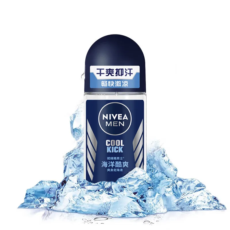 Мужской антиперспирант-ролик Ocean Cool, освежающий, без запаха NIVEA, Ocean Cool 12ml — фото 4