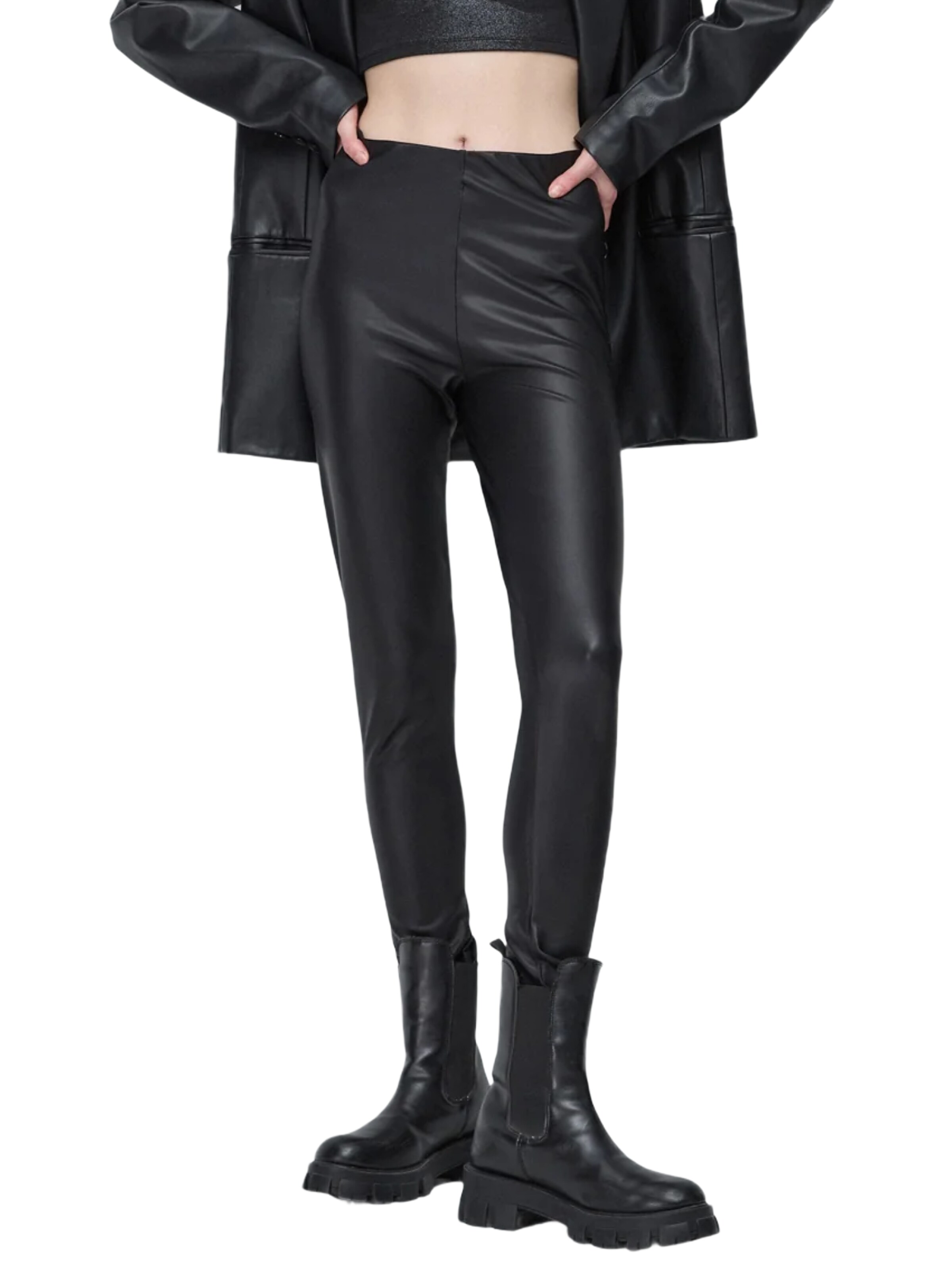 

No Matter What Скинни-легинсы в черном цвете