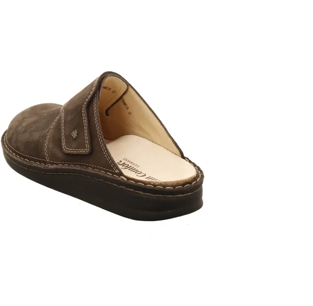 Сникерсы низкие из кожи Finn Comfort, коричневый — фото 4