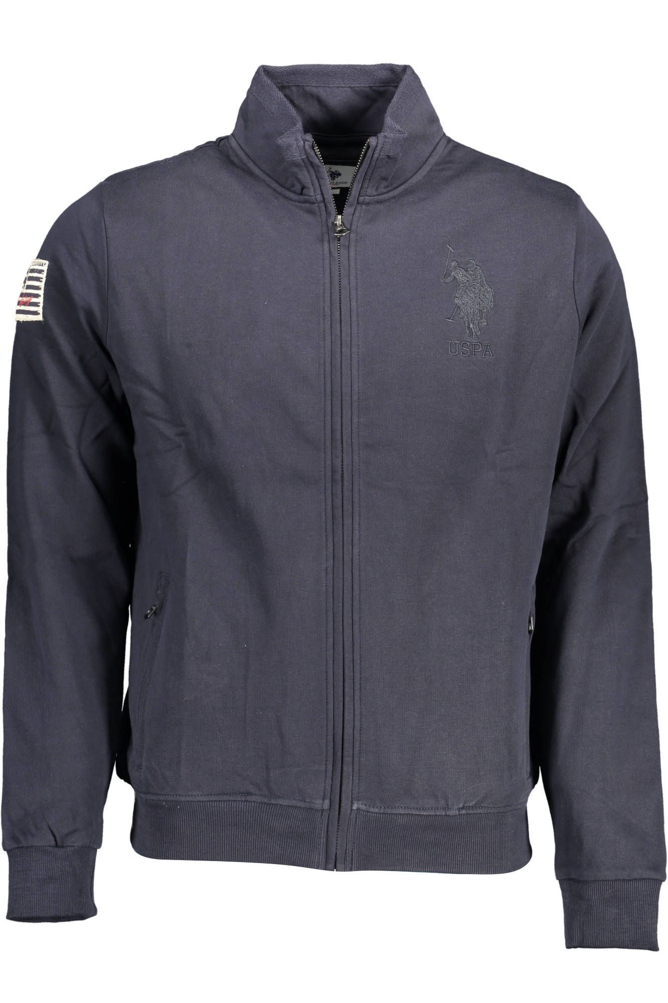 

Синий хлопковый мужской свитер U.S. Polo Assn.