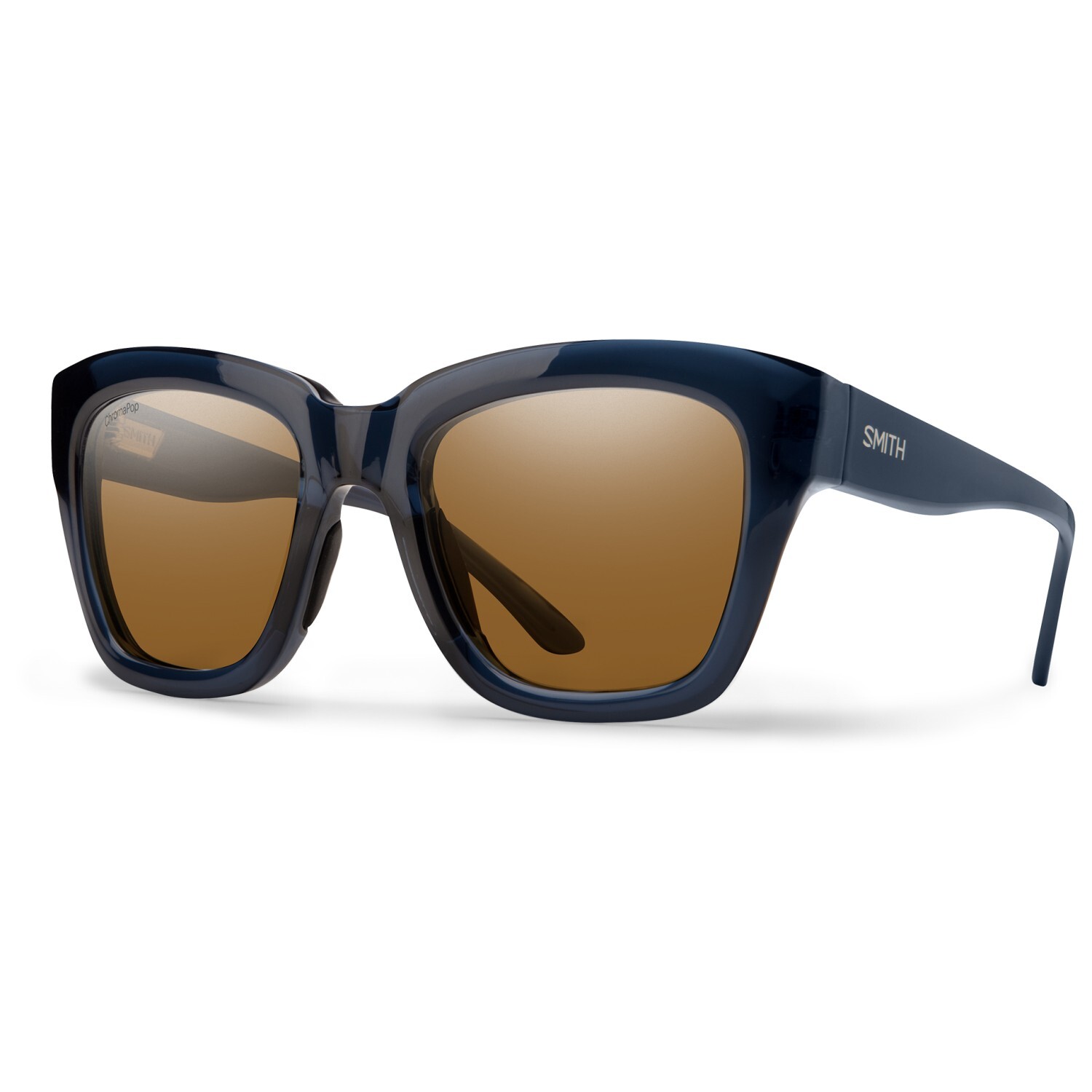 

Солнцезащитные очки Smith Sway ChromaPop Polarized Cat 3 VLT 15%, цвет French Navy Crystal