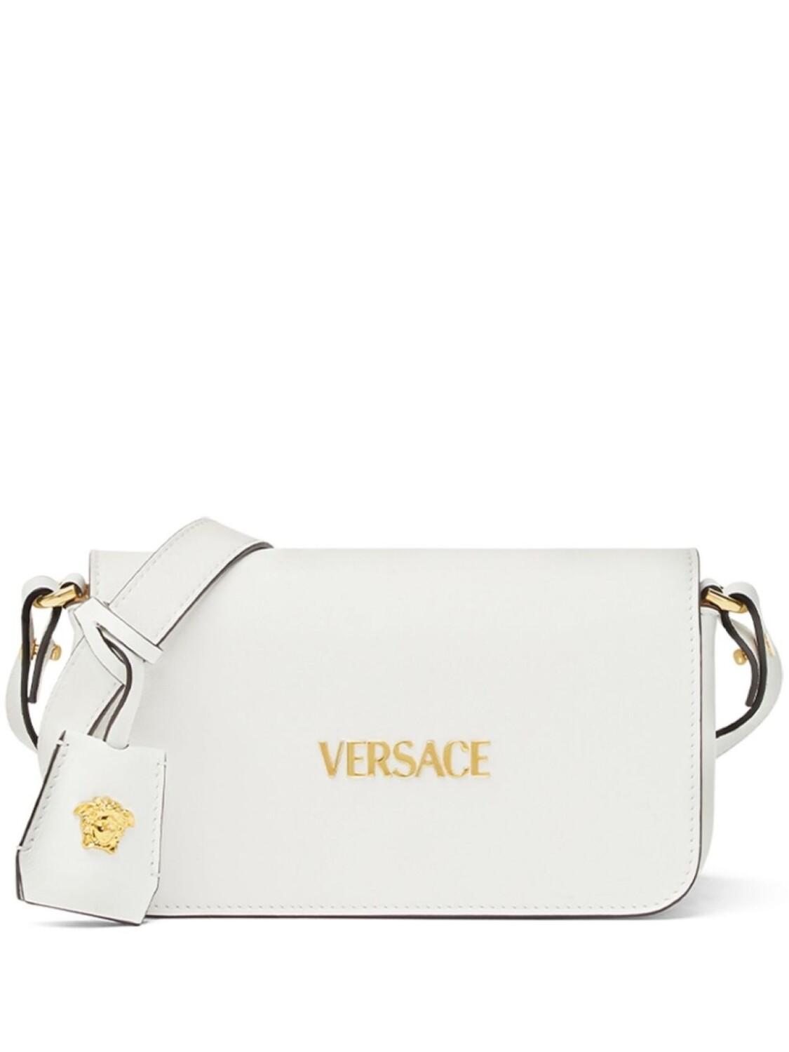 

Versace сумка на плечо с логотипом, белый