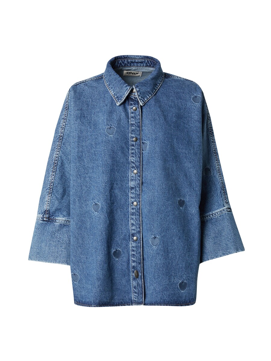 

Блузка с коротким рукавом ONLY Blouse ONLGrace, синий деним