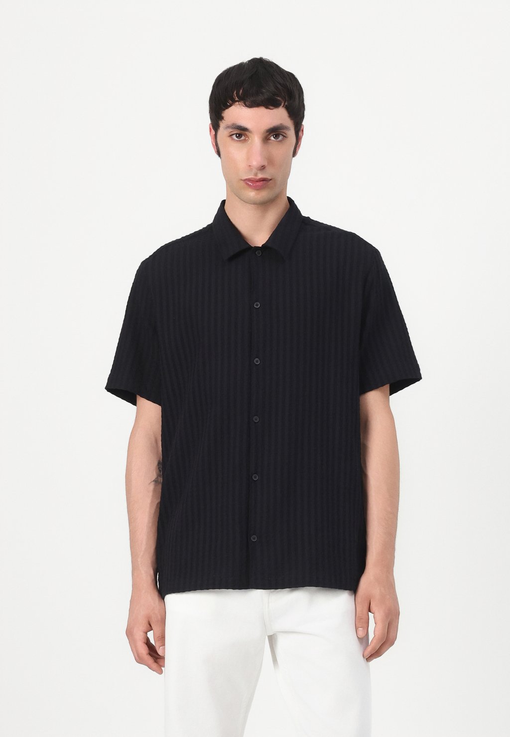 

Рубашка AVAN SHIRT Samsøe Samsøe, черный