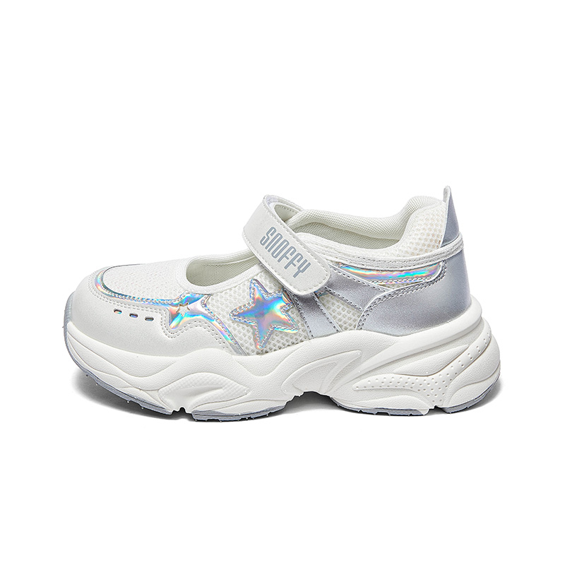 

Snoffy Кроссовки Cloud Peak для повседневной носки Rebound And Breathable White/Silver Kids