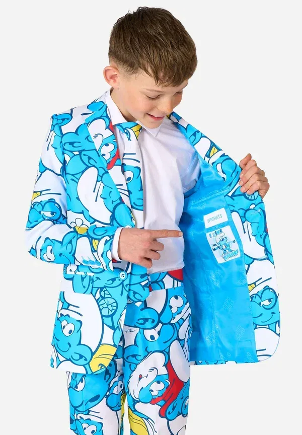 Костюм The smurfs set suit Opposuits, синий — фото 3