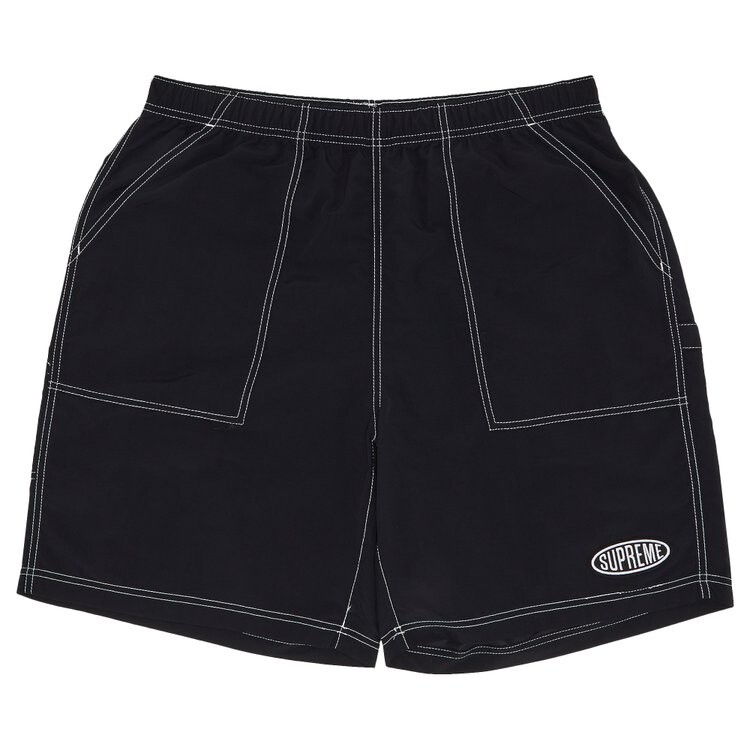 

Шорты Supreme Nylon Painter Short, черный