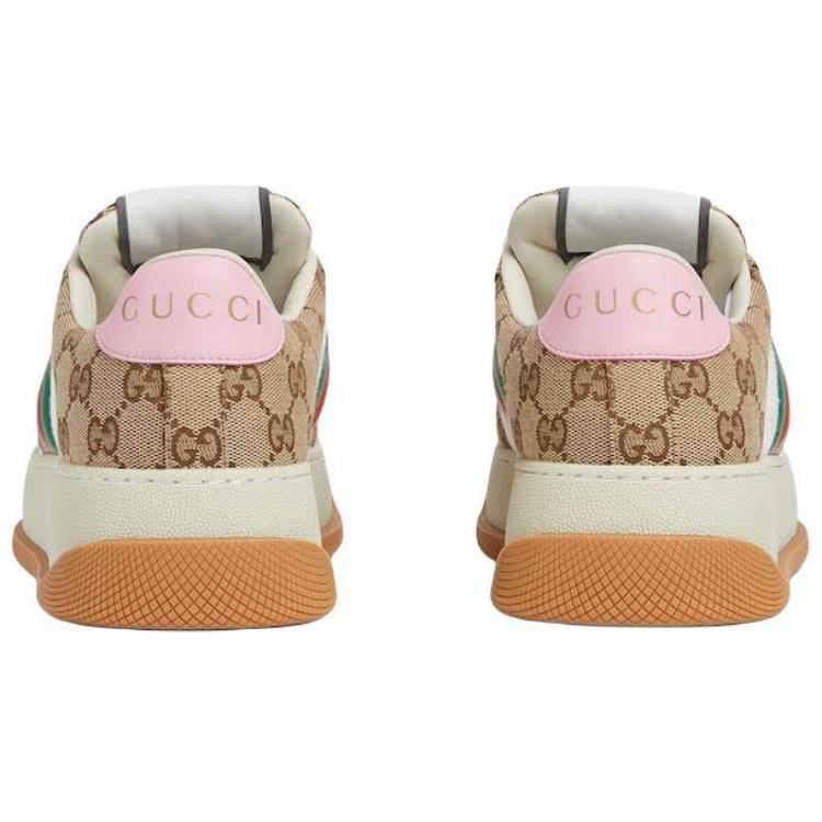 Женские кроссовки Gg 'Бежево-розовые' Женские GUCCI — фото 4