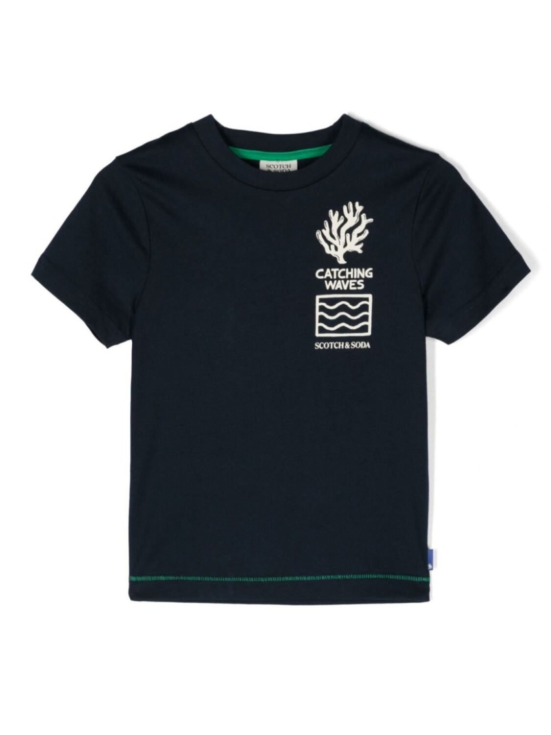 

Футболка Artwork Scotch & Soda, синий