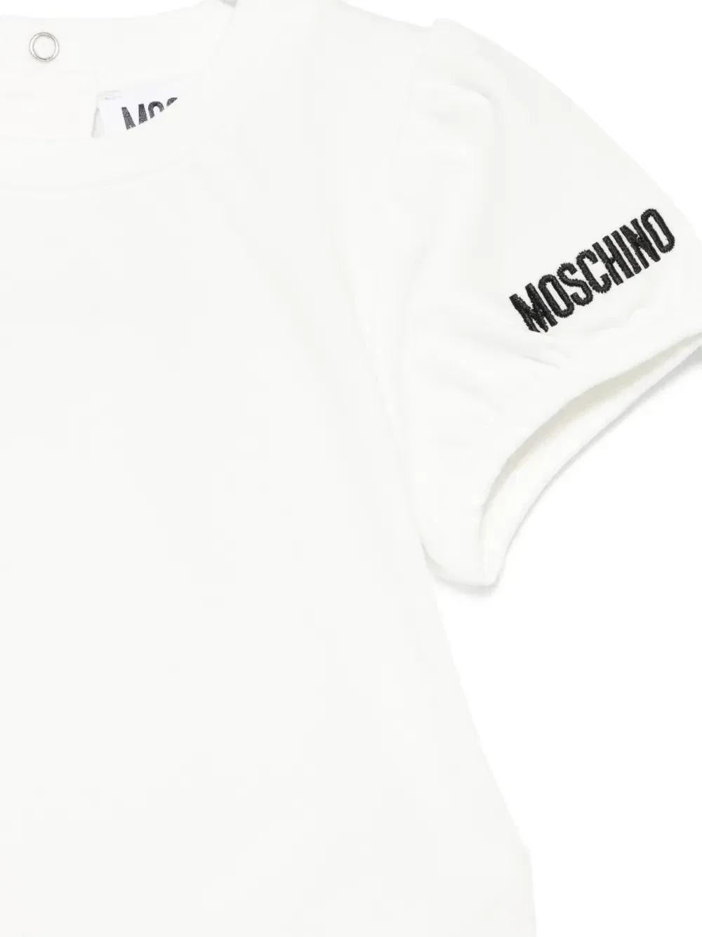 Комплект из джинсовой юбки и топа Moschino Kids, синий — фото 3