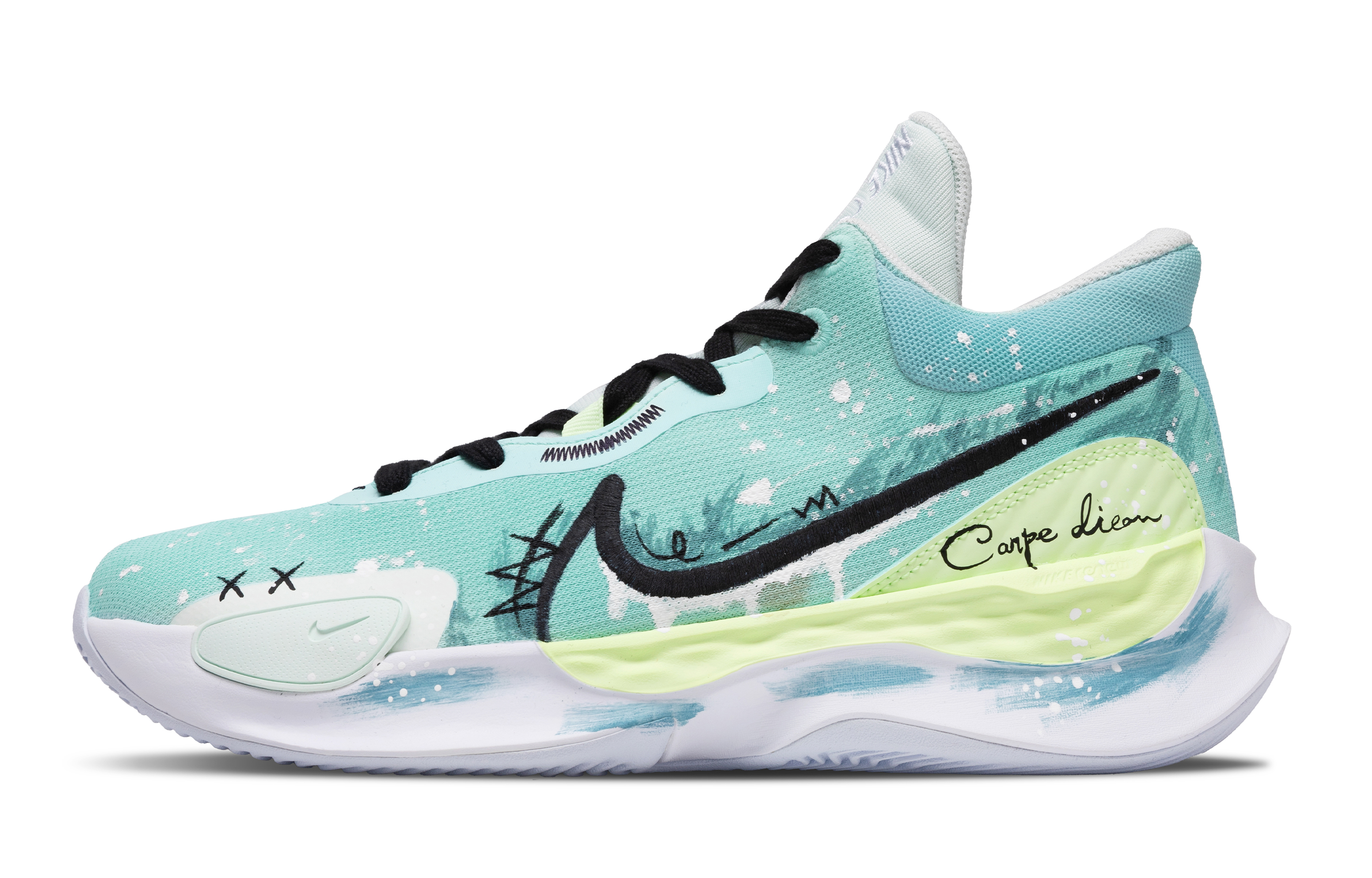 

Nike Баскетбольные кроссовки Renew Elevate 3 Low Top, мужские, голубые
