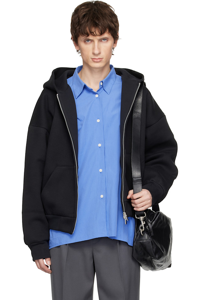 

Seventh Черная толстовка на молнии v2