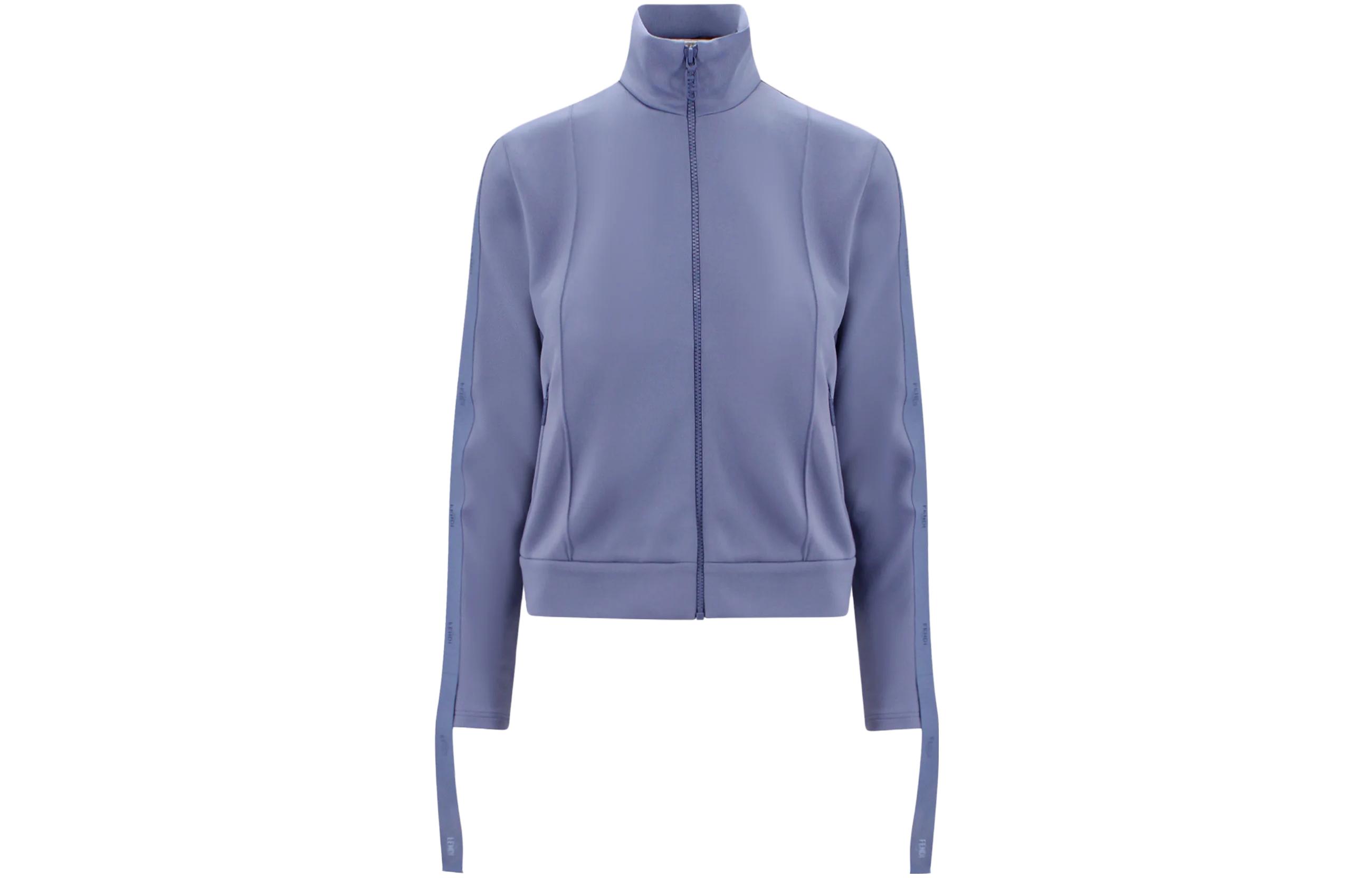 FENDI Женская фиолетовая куртка, Purple — фото 3