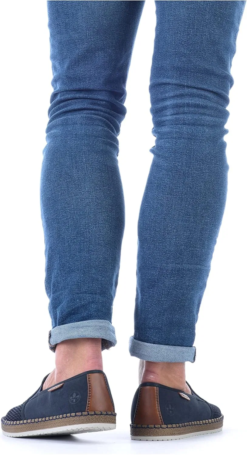 Туфли мужские Rieker Loafer, синий 14 — фото 2
