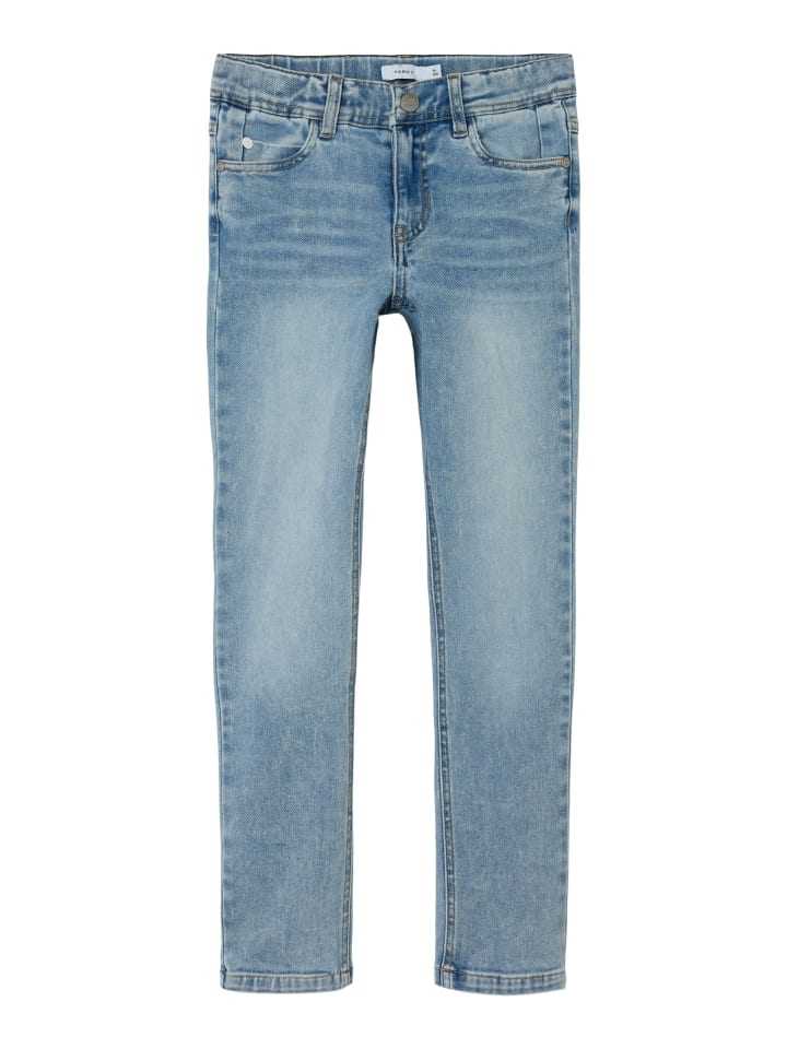 

Name it Джинсы NKMTHEO XSLIM JEANS 1280-GY светло-голубого цвета