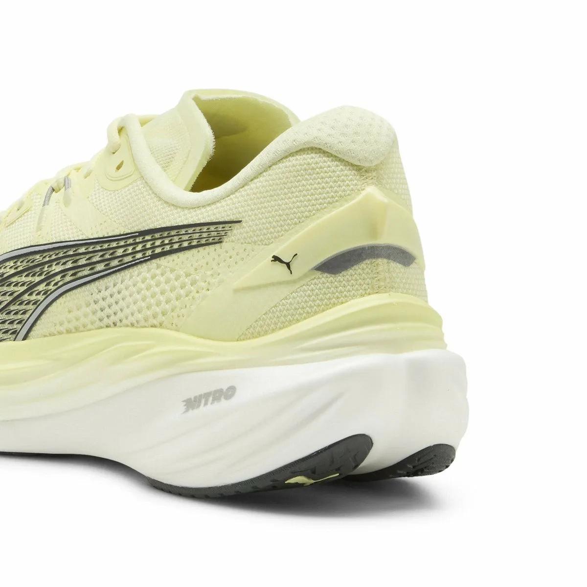 Мужские беговые кроссовки Deviate Nitro 3 PUMA, Gold Moon-Gray — фото 3