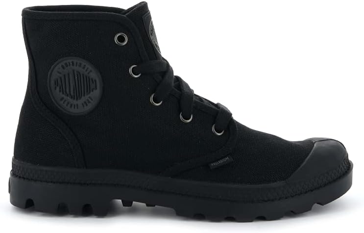 Мужские ботинки Palladium Pampa Hi Originale из канваса, черный — фото 4