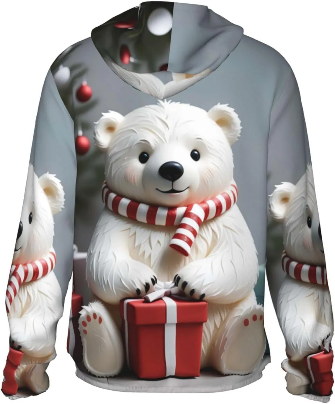 Толстовка с защитой от солнца Bear, с длинными рукавами, легкая спортивная, на молнии, для мужчин и женщин — фото 4