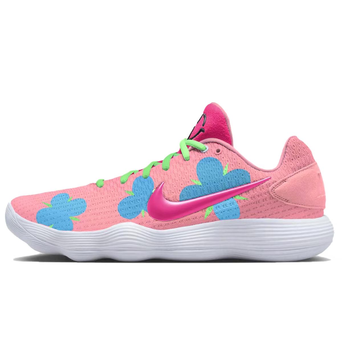 

Nike Баскетбольные кроссовки Hyperdunk 2017 с низким верхом и противоскользящим покрытием, мужские, розовые