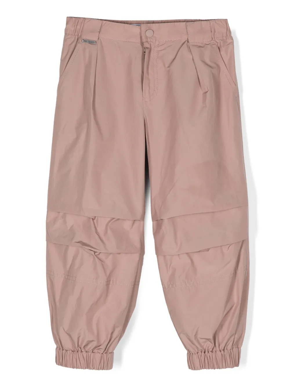 

Брюки с декором Monili Brunello Cucinelli Kids, розовый