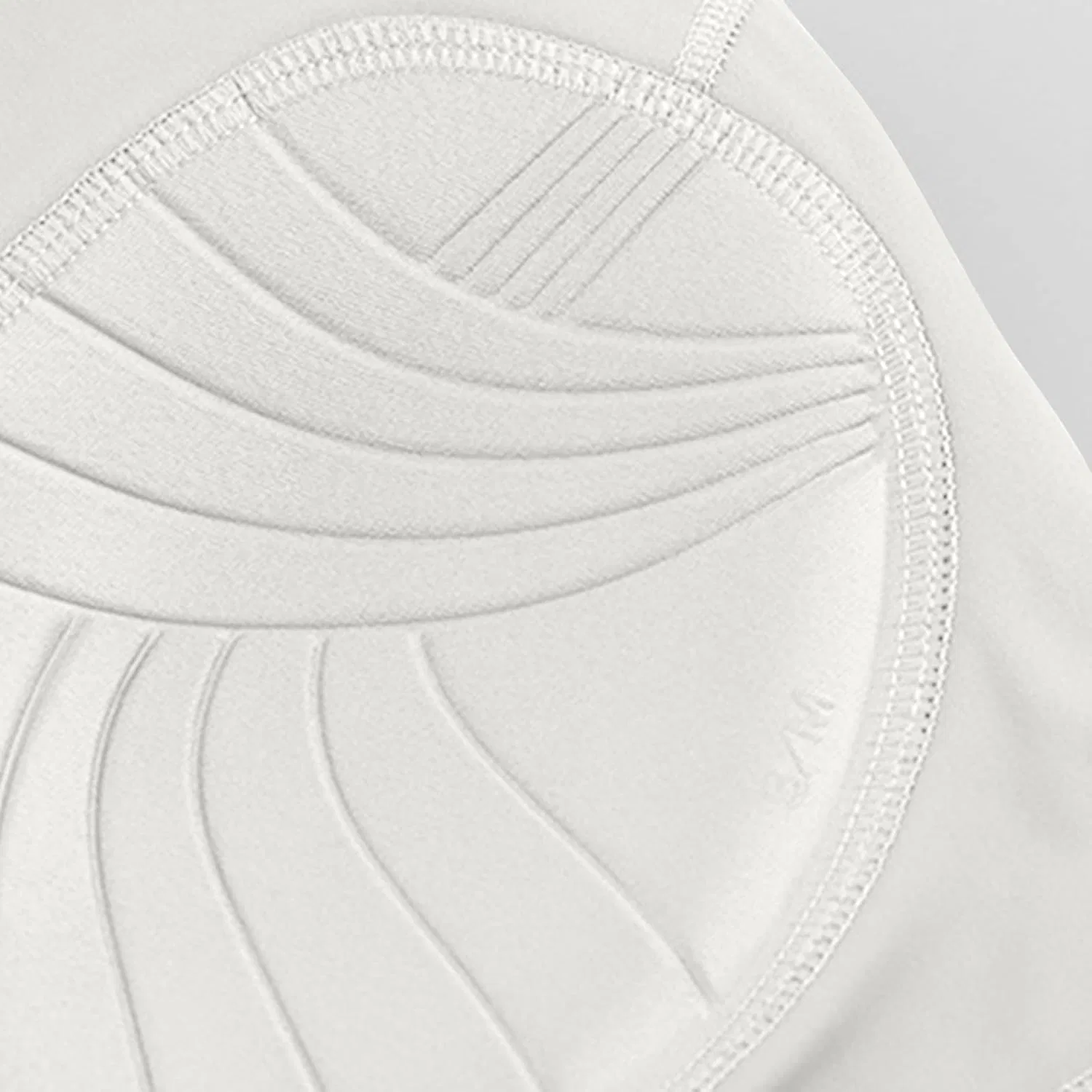Спортивный бюстгальтер-топ на тонких бретелях Women's Sports Bra Racerback Tank Tops, белый — фото 3