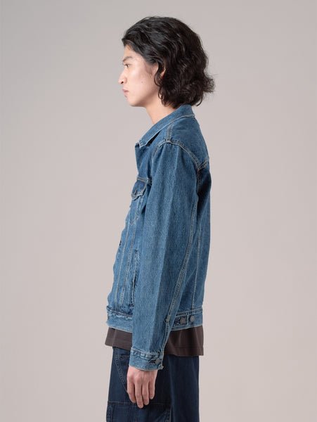 Куртка дальнобойщика TYPE III Levi's, Dark Indigo - Flat Finish — фото 2