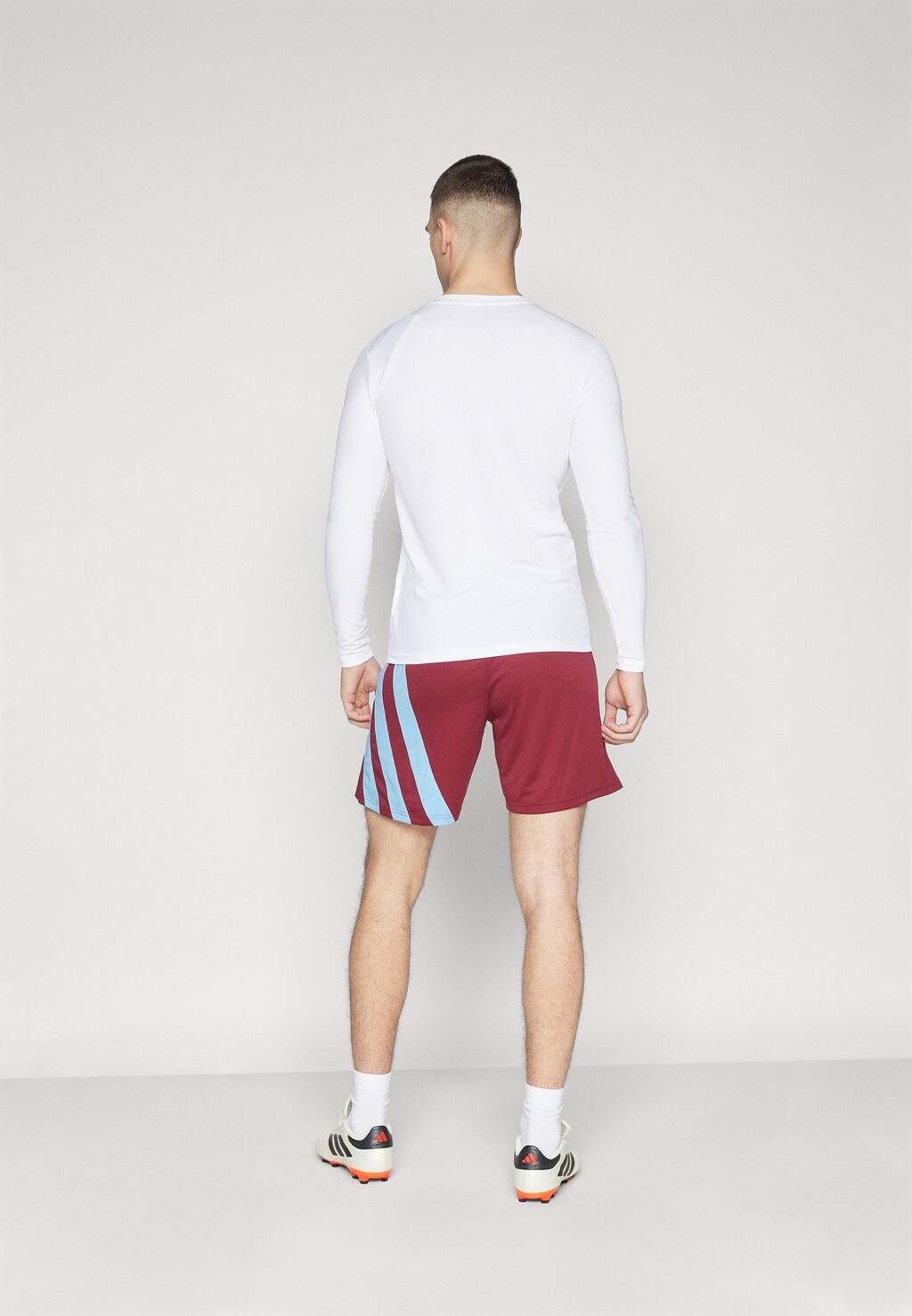Спортивные шорты FORTORE adidas Performance, цвет team coll burgundy /team light blue — фото 3