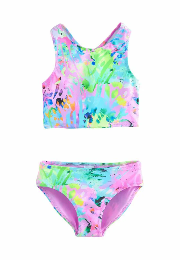 Бикини стандартного кроя Next, Pink Tie Dye Splat — фото 2