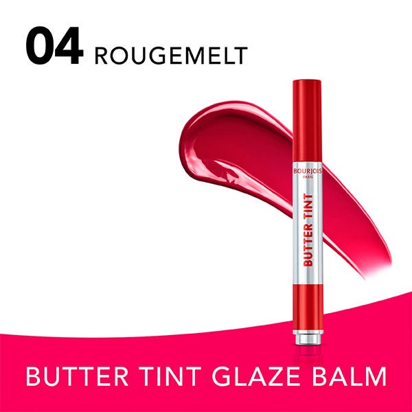 Оттеночный бальзам для губ BOURJOIS Butter Tint Glazebalm, 04 Rougemelt — фото 3
