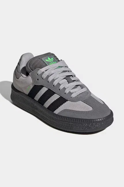 Кроссовки детские SAMBA XLG Adidas Originals, серый — фото 2