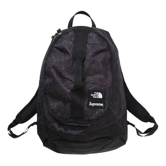 

Сумка x the north face step tech backpack 'black white' Supreme, черный