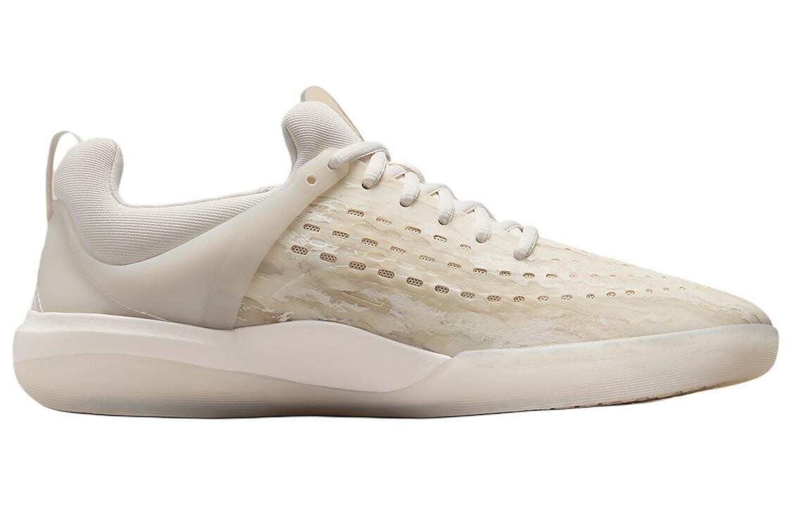 Кроссовки Nike SB Nyjah 3 Lifestyle Shoes Men Low-top Off-white, цвет Off-white — фото 2
