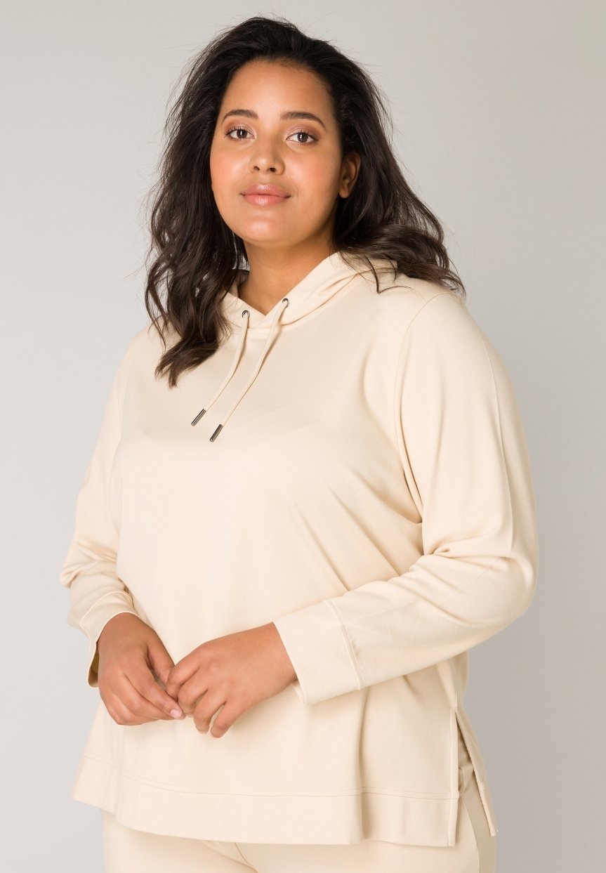

Толстовка YALISA - Hoodie BASE LEVEL CURVY, бежевый