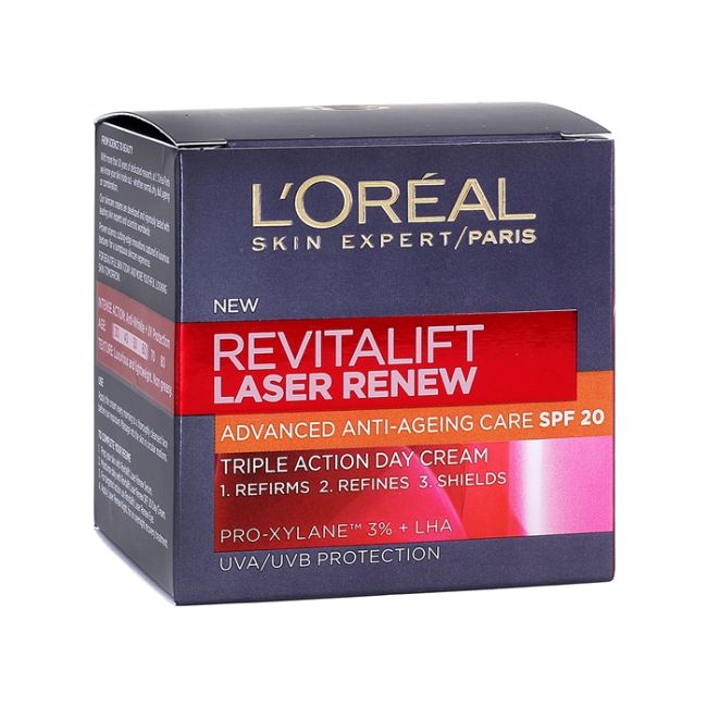 

L'Oreal Revitalift Laser Renew SPF 20 дневной крем для лица L'oreal Paris, 50 мл