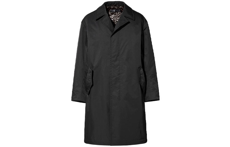 UNIQLO Пальто JIL SANDER мужское черное, Black — фото 3