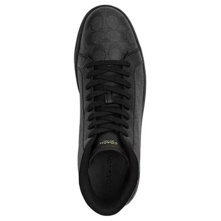 Кроссовки Signature High-Top Skateboard Men's Black COACH — фото 4