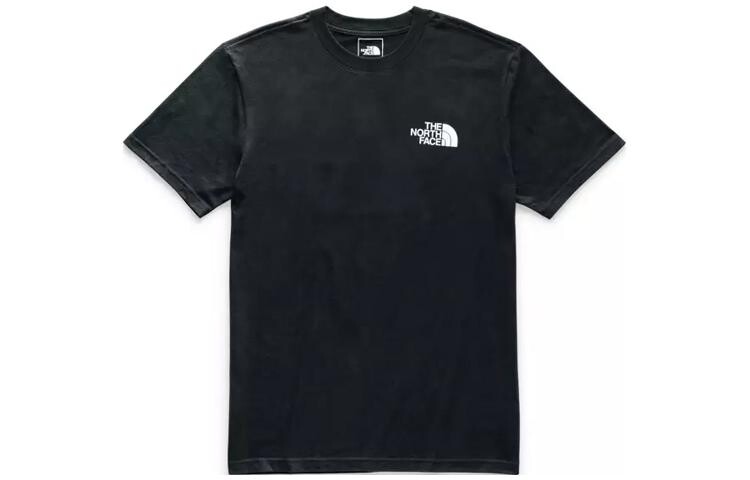 

Футболка унисекс черная The North Face, черный