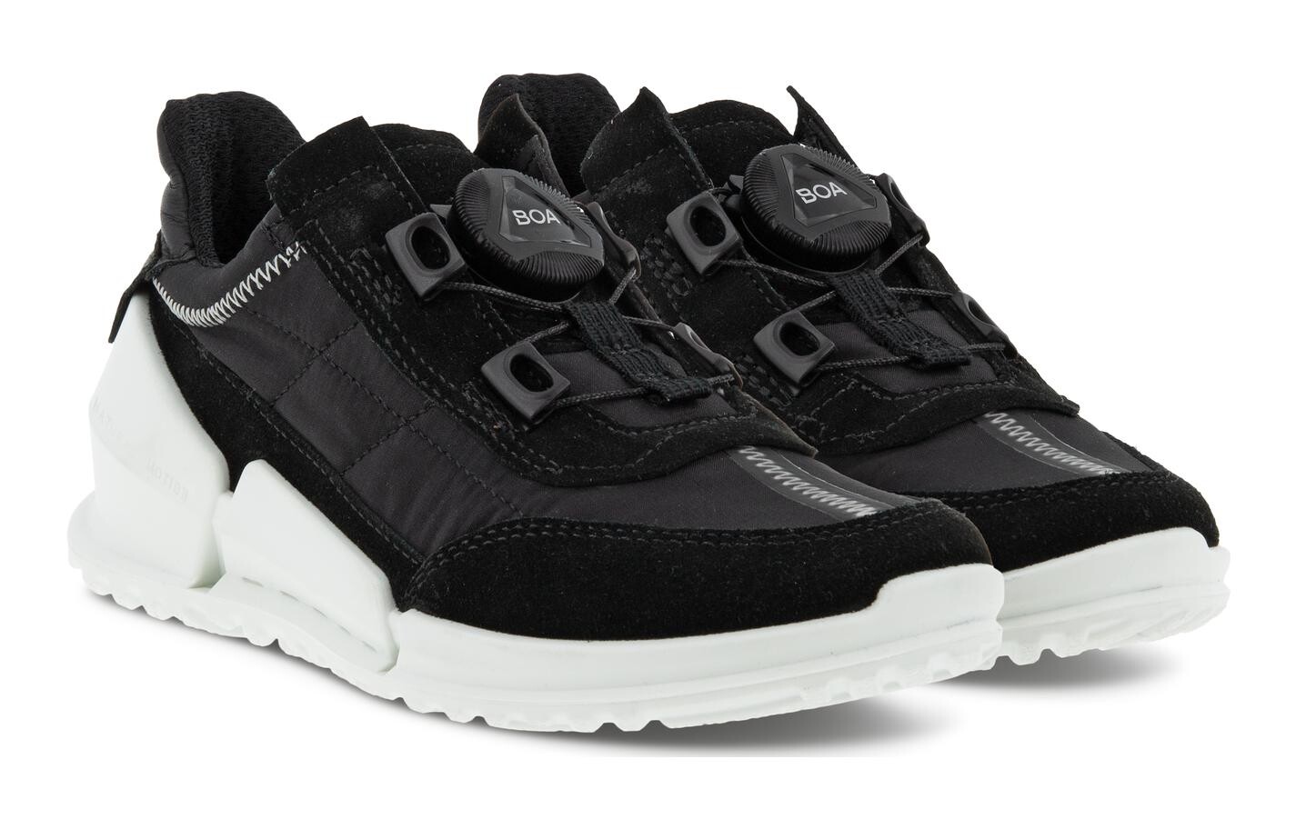 Кроссовки ecco Kids Lifestyle Shoes Kids Low-top Black, черный — фото 3
