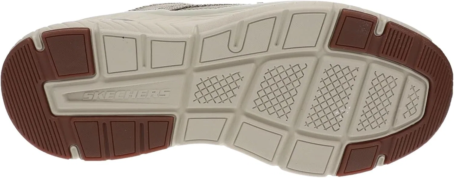 Мужские кроссовки Skechers Crosser-Ruger Arch Fit, Taupe — фото 3