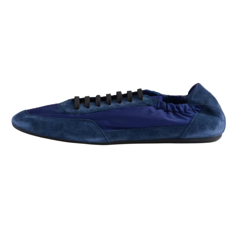 PRADA Re Nylon Collapse Casual Shoes мужские темно-синие — фото 3