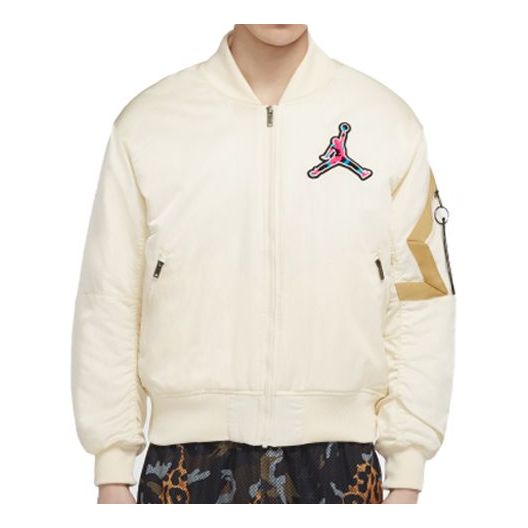 

Куртка Air Jordan Chinese New Year Men's Jacket 'White', цвет ivory