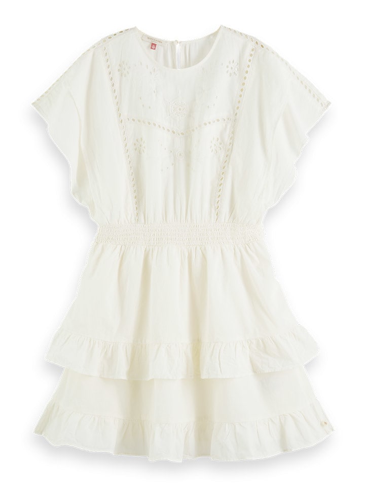 

Короткое платье Scotch & Soda, кремовый