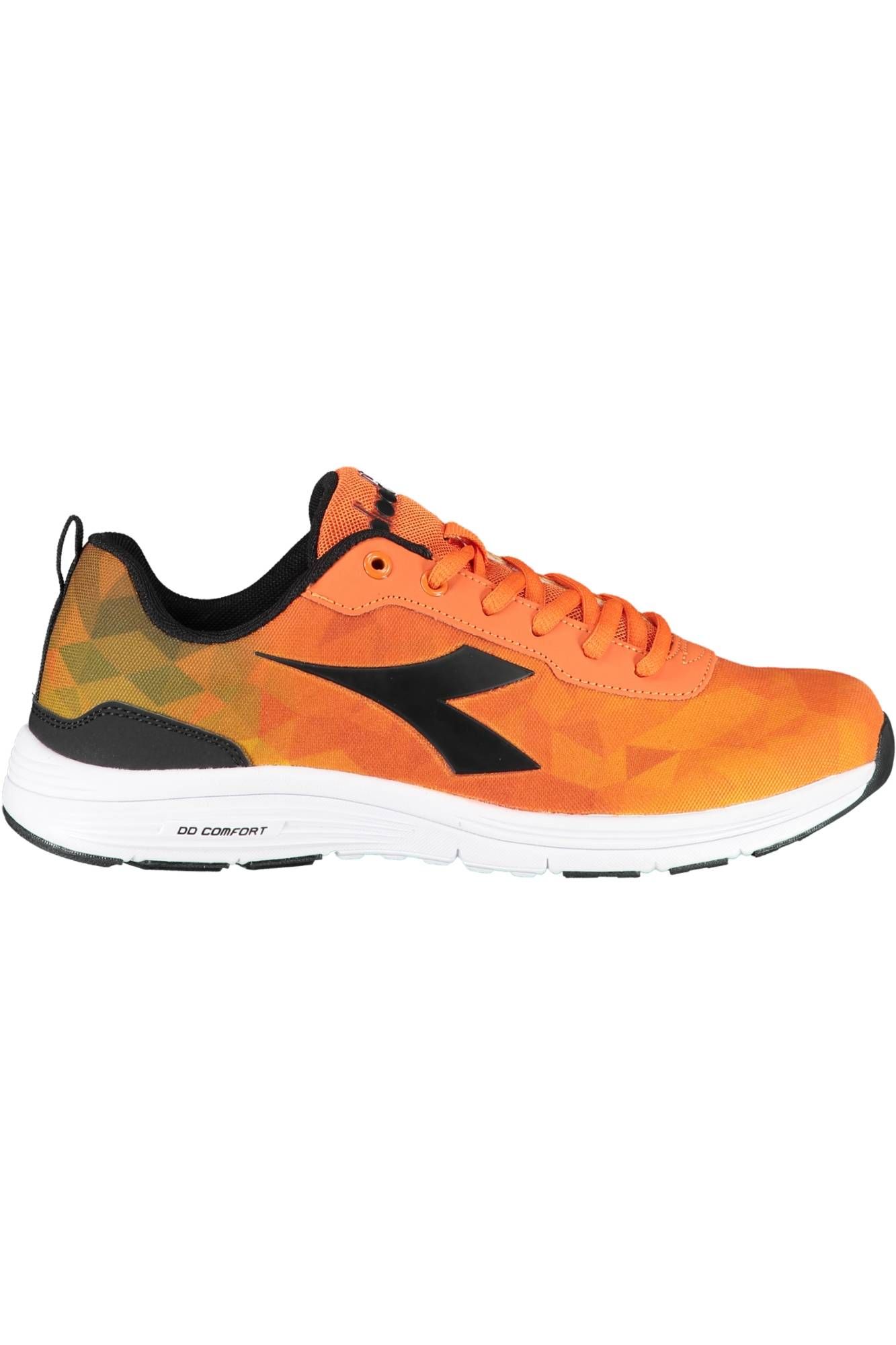 

Мужские кроссовки из оранжевой ткани Diadora
