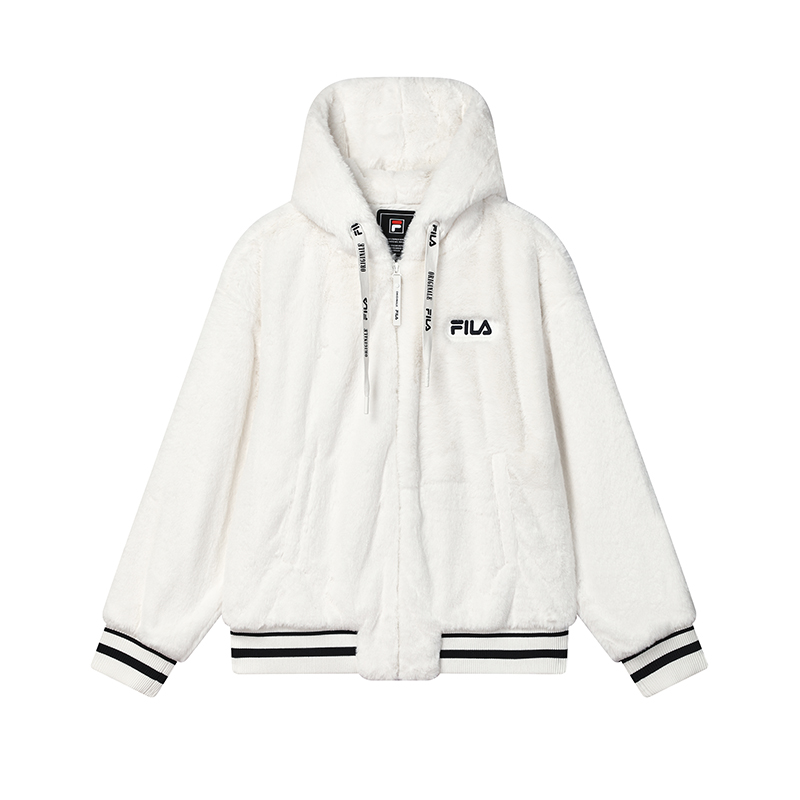 

FILA Бархатное пальто женское облачно-белое, Cloud White