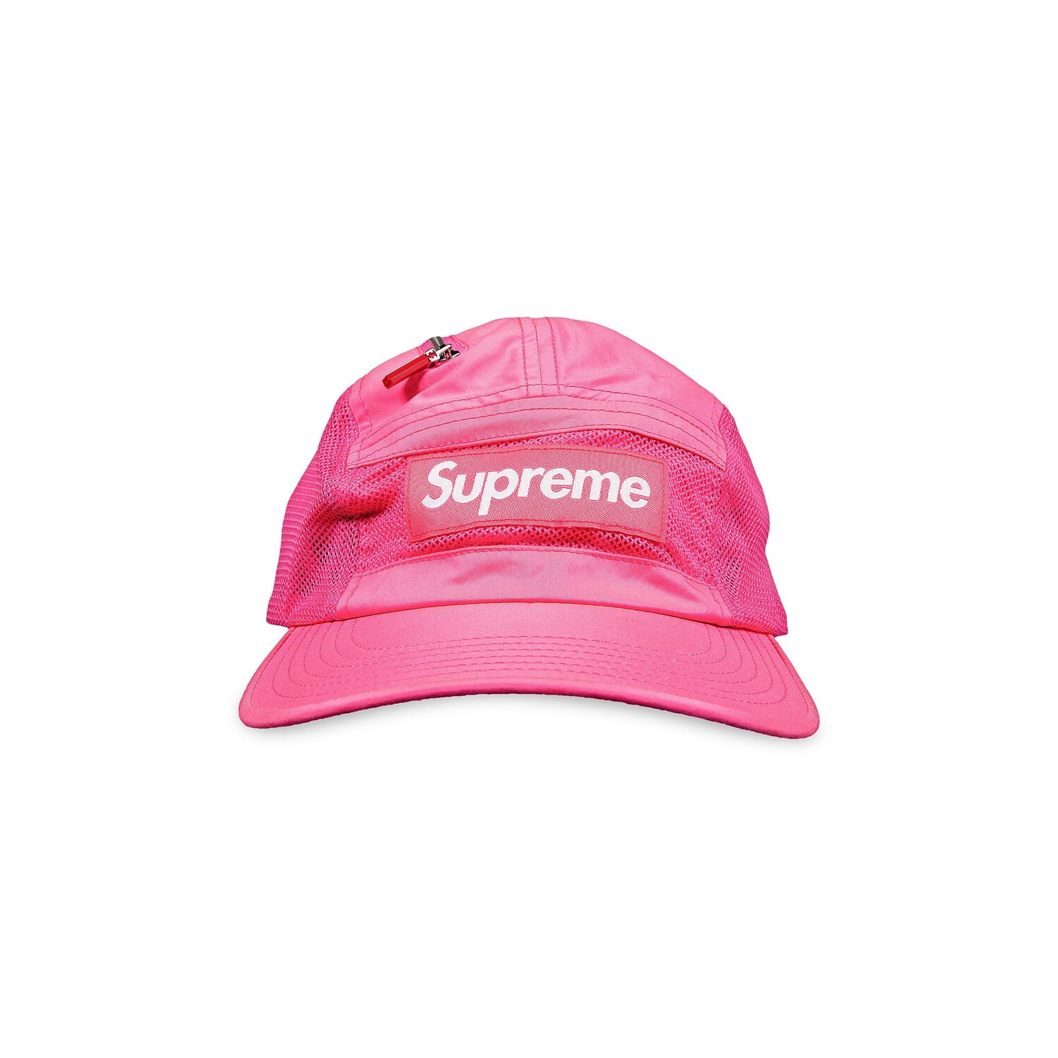 

Кепка Supreme на молнии, Ярко-розовая