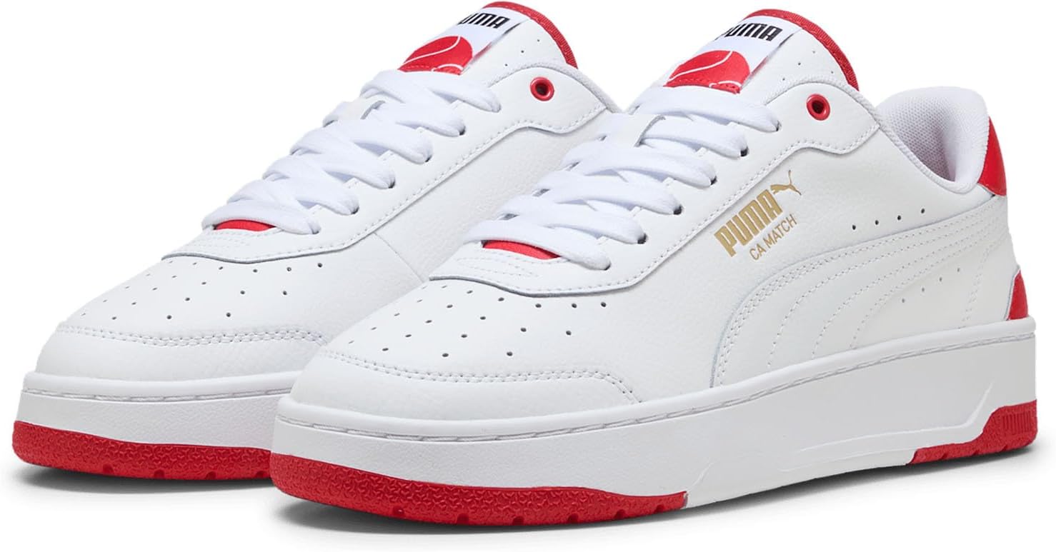 Мужские кроссовки Puma Ca Match, белый/красный — фото 2