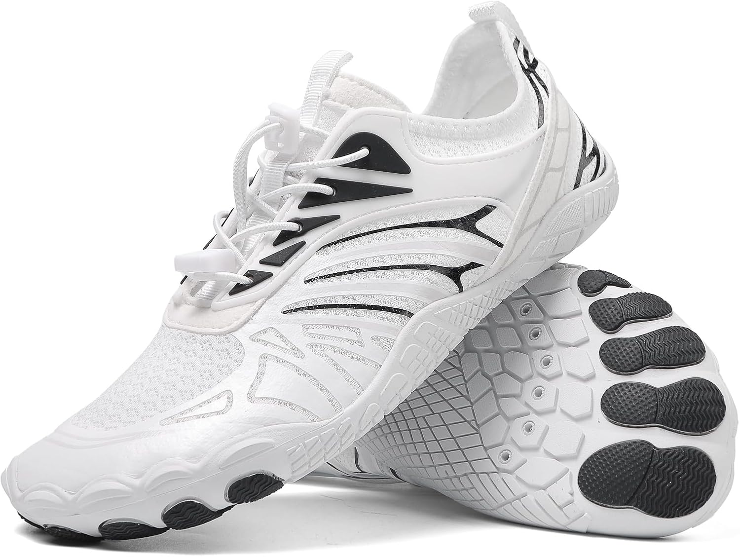 

Кроссовки для пеших прогулок для женщин и мужчин, быстро сохнущие Wabkderpu, белый