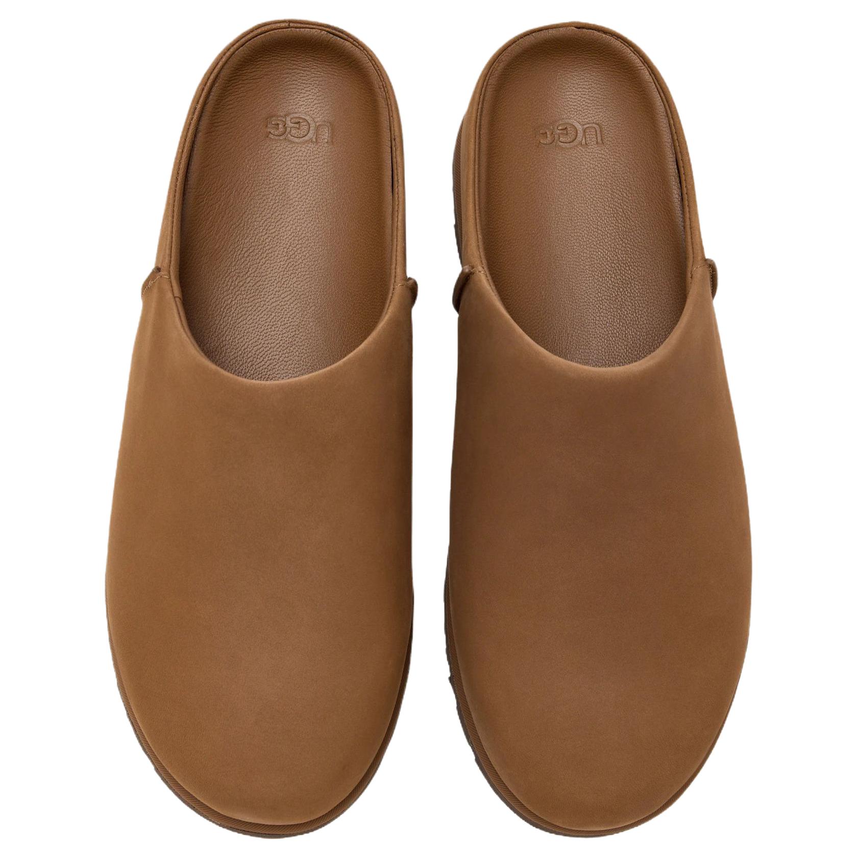 UGG Мужские тапочки с закрытым носком, устойчивые к истиранию, brown — фото 4