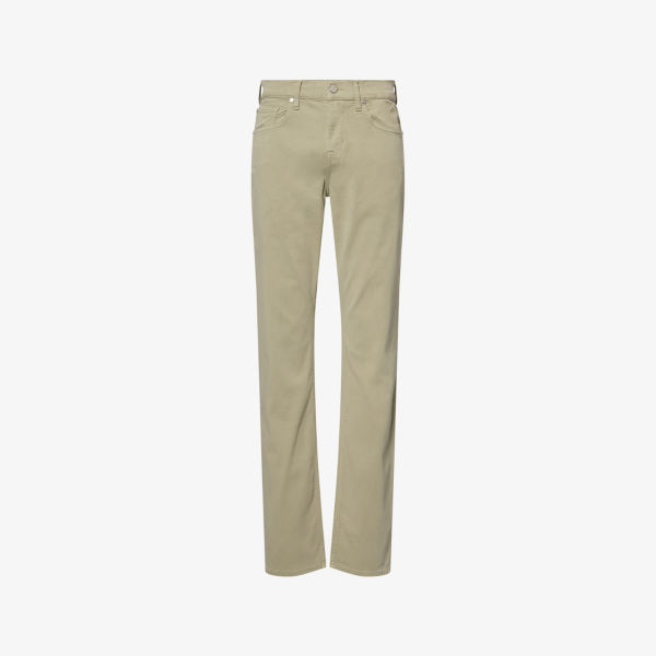 

Брюки узкие 7 For All Mankind Slimmy, светло-зеленый