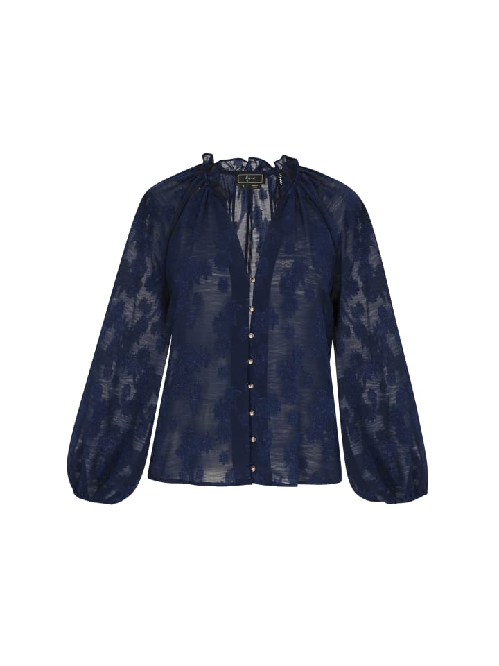 

Faina Женская блузка темно-синего цвета